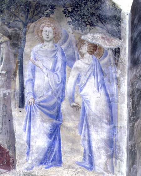 Angels from the Chapel of St. Jean from Matteo Giovanetti