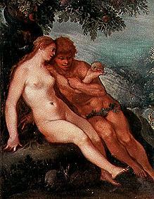 Adam and Eva. from Matthäus Gundelach