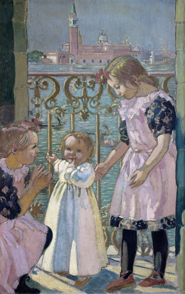 On a dress circle in Venice from Maurice Denis