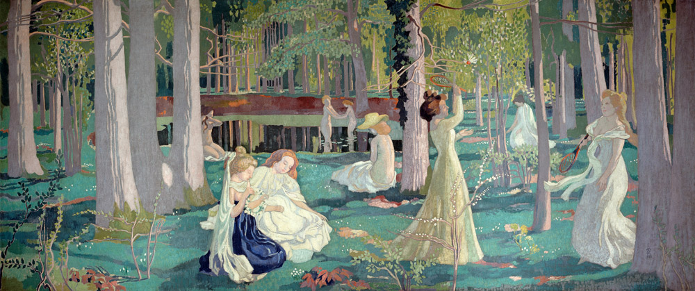 The Badminton Players  from Maurice Denis
