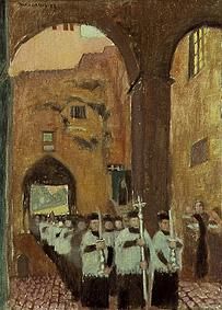 Procession in Rome. from Maurice Denis