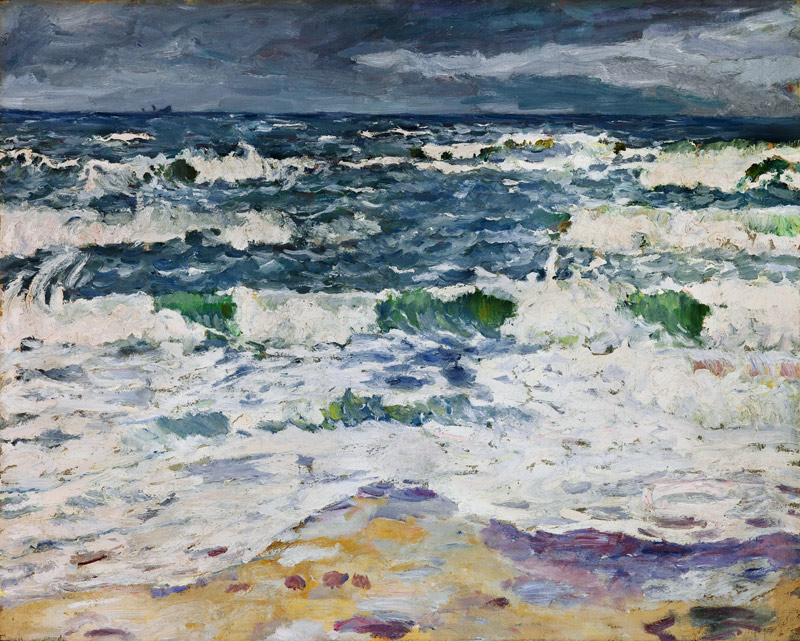 Gray Day at the Sea from Max Beckmann