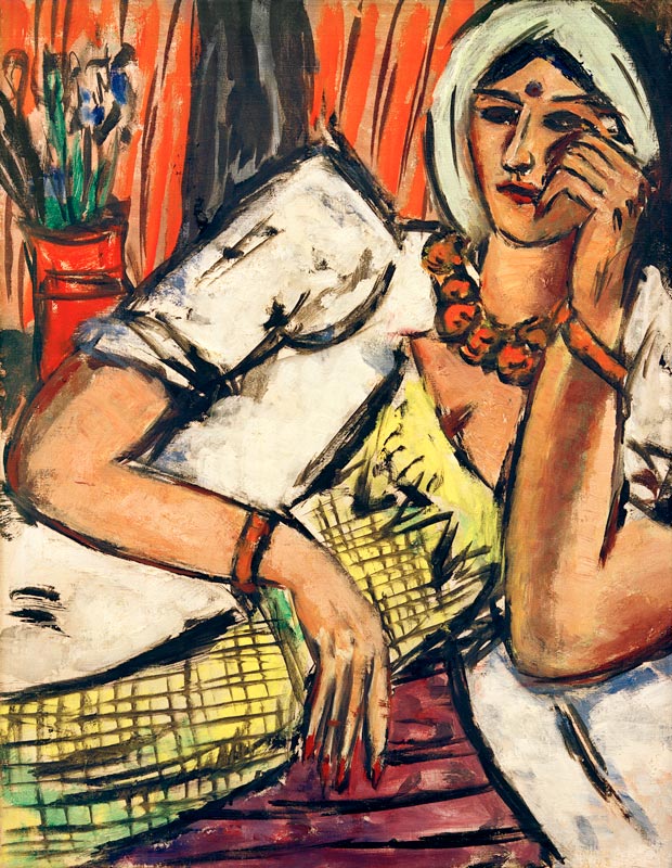 Inderin from Max Beckmann