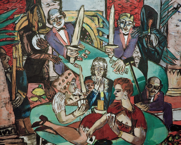 Dream of Monte Carlo from Max Beckmann
