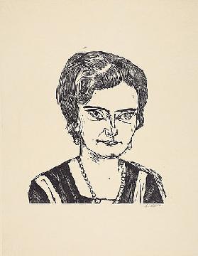 Bildnis Frau H.M. (Naila). 1923 (H282 IV.B.)