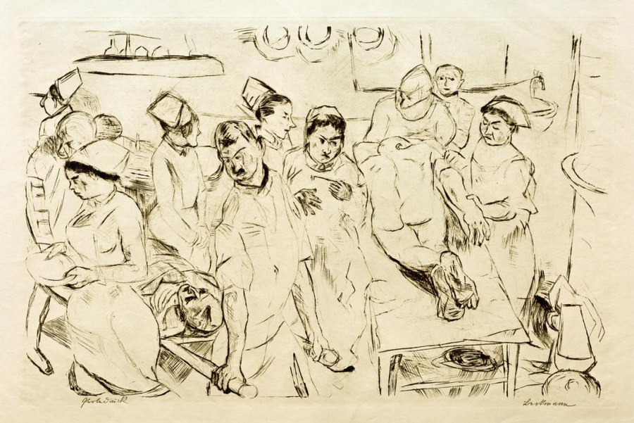 Große Operation from Max Beckmann