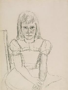Sarah Jane Hope (Study for the group portrait Hope). 1950