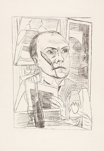 Selbst im Hotel. 1922 from Max Beckmann
