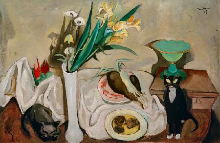 Still Life with Cats
