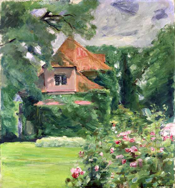 Old house in Hamburg from Max Liebermann