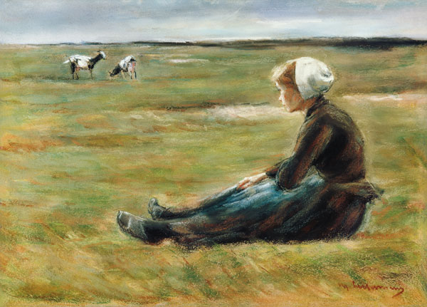In the Field from Max Liebermann