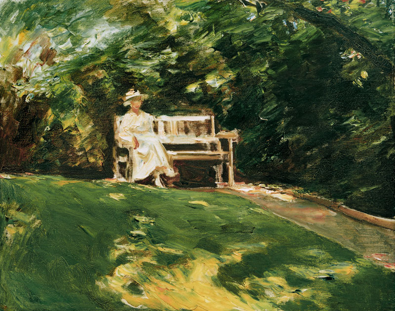 the lawn seat from Max Liebermann