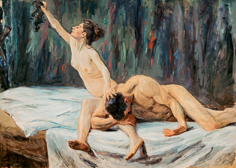 Samson and Delilah from Max Liebermann