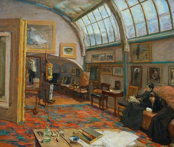 The Artists Studio from Max Liebermann