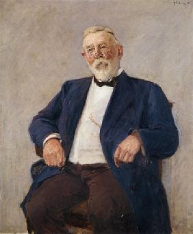 portrait of the master builder Friedrich Kuhnt