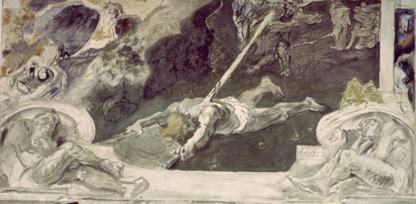 M.Slevogt / Death of Siegfried / 1924 from Max Slevogt