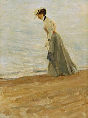 M.Slevogt, lady at the sea