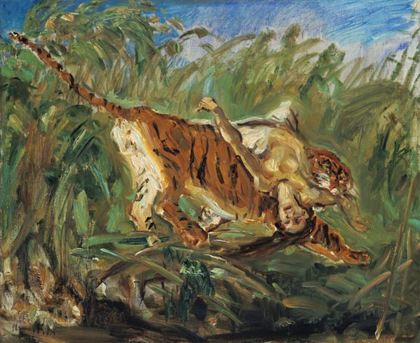 Tiger in the Jungle from Max Slevogt
