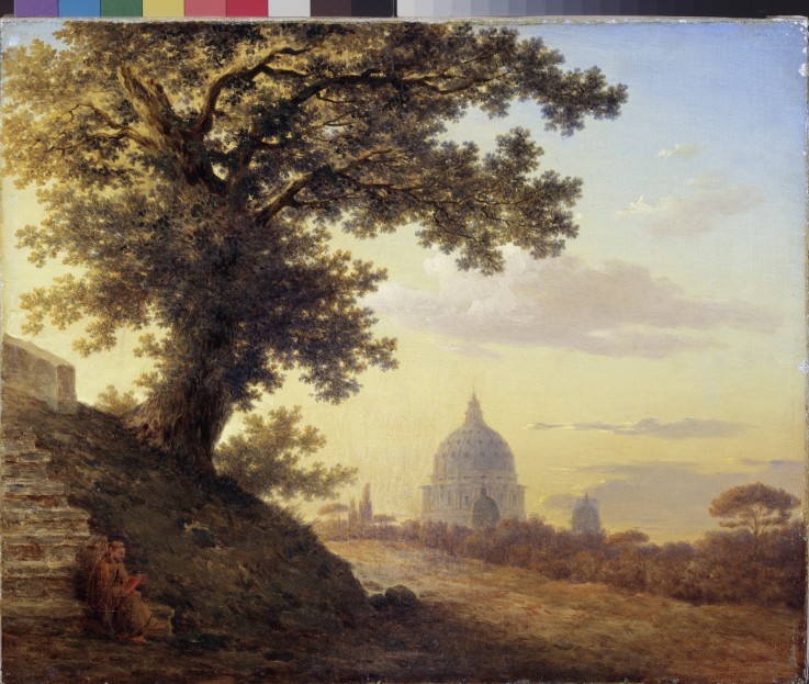 The Torquato Tasso's Oak in Rome from Maxim Nikiforowitsch Worobjew
