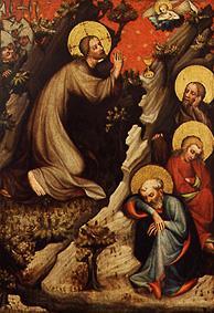 Christ in the garden Gethsemane from Meister des Altars von Wittingau