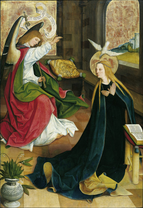 The Annunciation from Meister des Pfullendorfer Altars