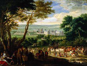 The Arrival Ludwigs XIV. in Vincennes