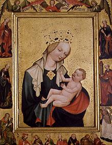 The Madonna with the Jesusknaben from Meister (Tschechischer)