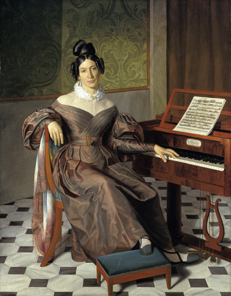 The singer Isabella Colbran from Master (unknown former Waldmüller)