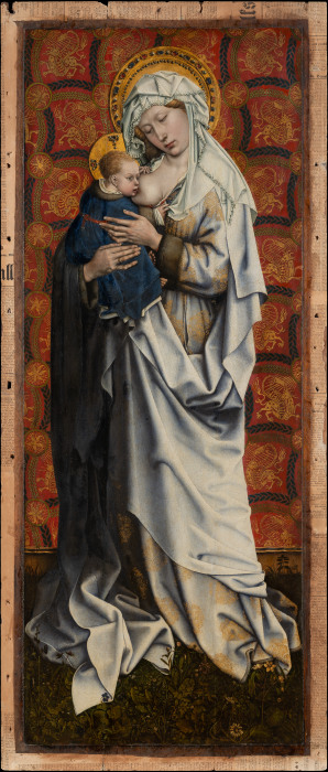 Madonna and Child from Meister von Flemalle