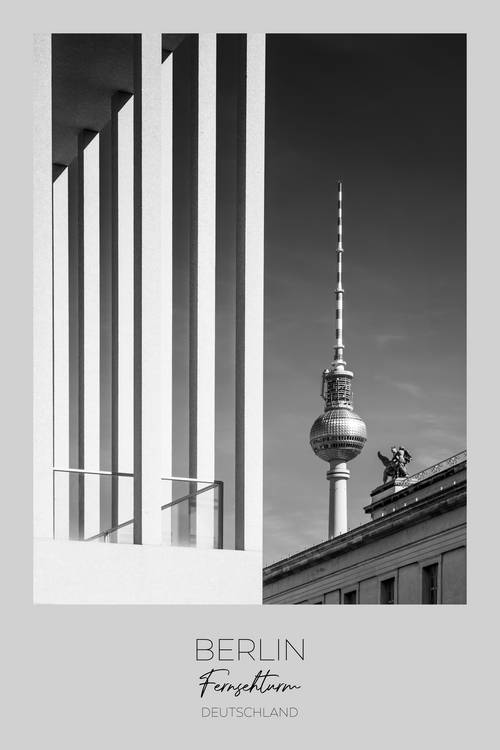 In focus: BERLIN Television Tower & Museum Island from Melanie Viola