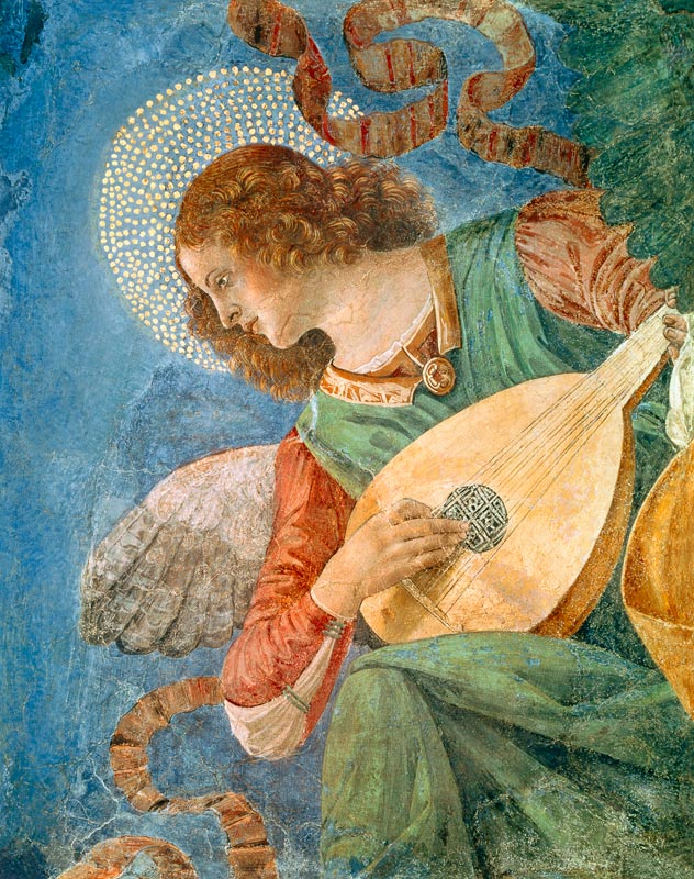 Angel Musician from Melozzo da Forli