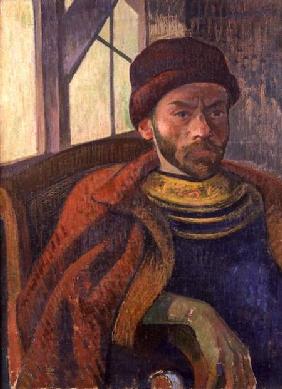 Self Portrait in Breton Costume