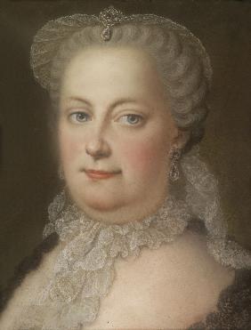 Portrait of Empress Maria Theresia of Austria (1717-1780)