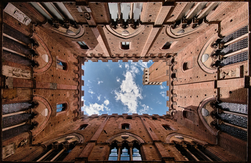 Looking up the Torre del Mangia from Michael Echteld