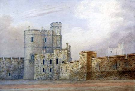Windsor Castle, the Military Knights Tower  & from Michael Gandy
