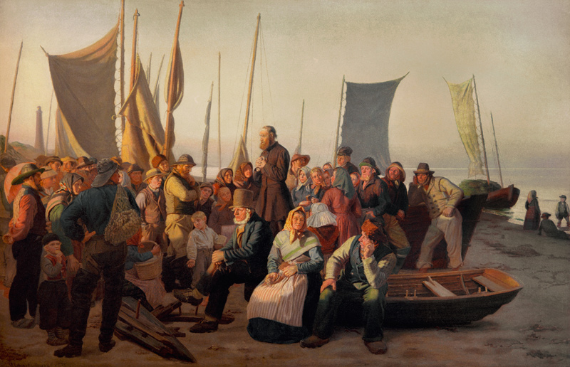 Lay Preacher , Skagen from Michael Peter Ancher