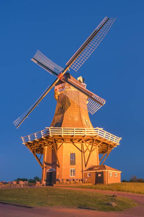 Windmühle in Greetsiel in Ostfriesland from Michael Valjak
