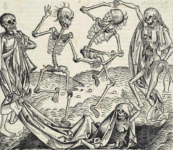 Dance of Death (from the Schedel's Chronicle of the World) from Michael Wolgemut