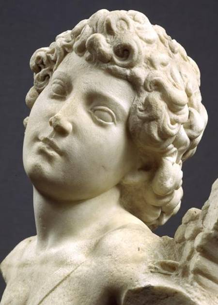 Head from the 'Manhattan' Cupid from Michelangelo Buonarroti