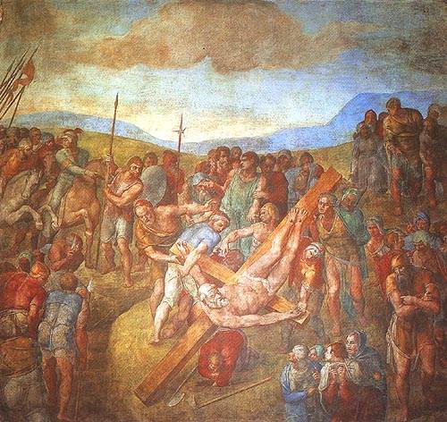 Crucifixion Petri from Michelangelo Buonarroti