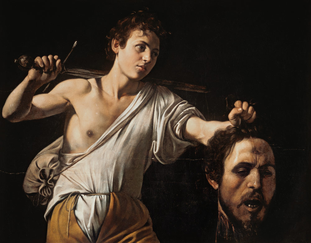 David with the Head of Goliath from Michelangelo Caravaggio