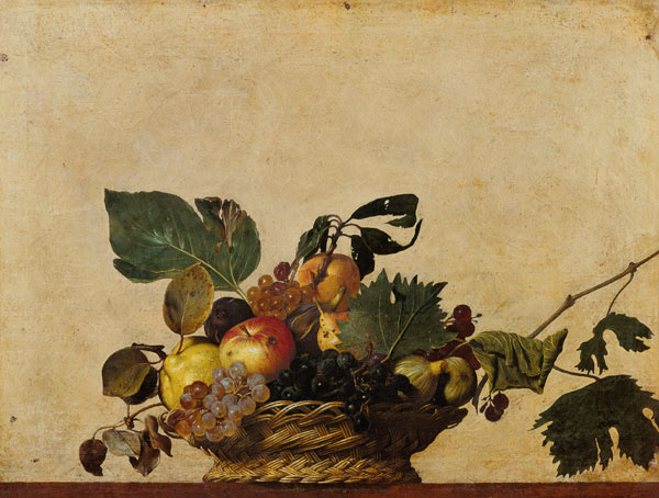 Basket of Fruit from Michelangelo Caravaggio