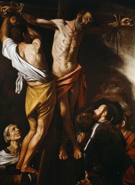 Caravaggio, Kreuzigung des Andreas from Michelangelo Caravaggio