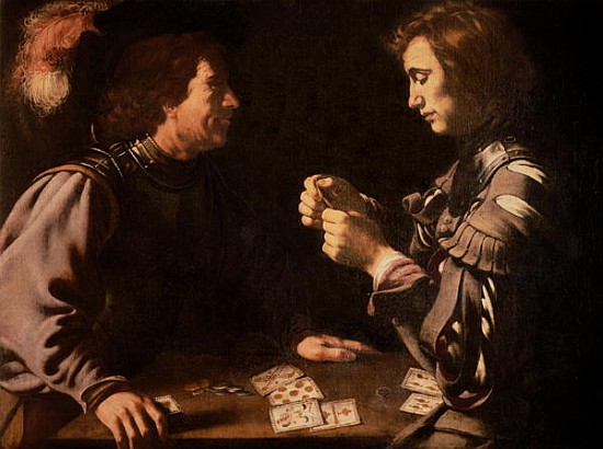 The Gamblers from Michelangelo Caravaggio
