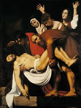 Caravaggio Copy /Entombment of Christ