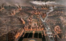 Fires in Paris, 24th-25th May 1871