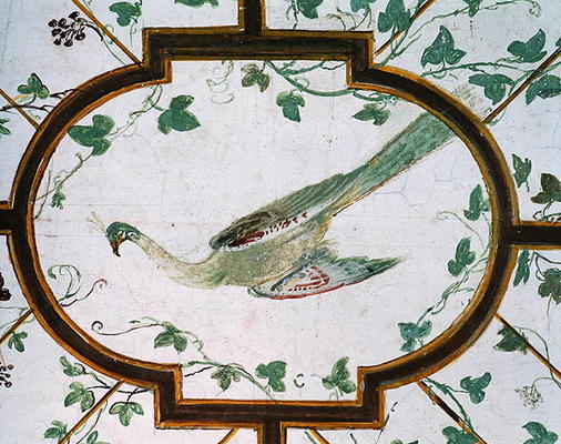 Detail of the ceiling of the cellar, Villa Medicea di Careggi (photo) from Michelozzo  di Bartolommeo