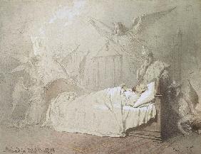 Alexander III on his Deathbed Surrounded by Angels