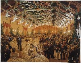 Ball in Honour of Alexander II Arranged in Helsingfors in September 1863 on the Premises of the Rail