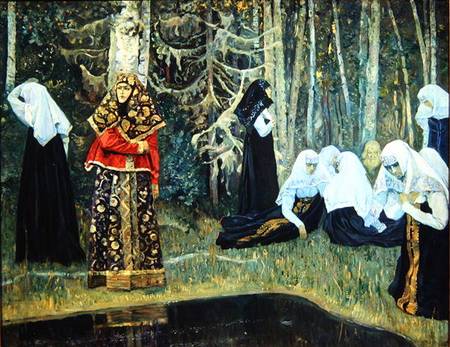 The Legend of the Invisible City of Kitezh from Mikhail Vasilievich Nesterov